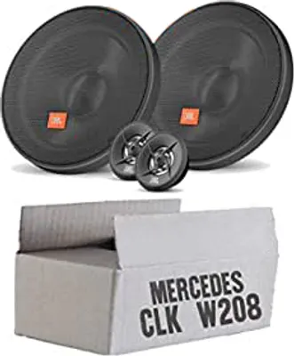 Produktbild von Lautsprecher Boxen JBL 16,5cm System Auto Einbausatz - Einbauset passend für Mercedes CLK W208 Front - justSOUND