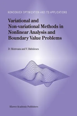 Produktbild von Variational and Non-variational Methods in Nonlinear Analysis and Boundary Value Problems
