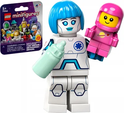Produktbild von 71046 – LEGO Minifigures – ANDROID-KRANKENSCHWESTER col26-6 / Weltraum Serie 26