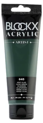 Obrázek produktu pro ACRYL Olivově zelená tuba 120 ml