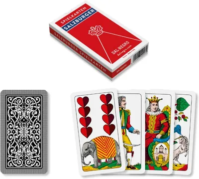 Produktbild von Dal - Kartenspiel Salzburger Italien, bestehend aus 40 Karten aus Karton, ideal