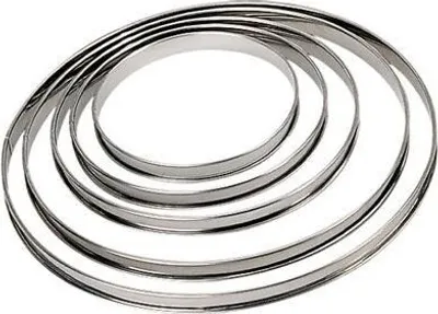 Obrázek produktu pro de Buyer 3091.18N, Obruč na dort, Kulatý, Nerezová ocel, Nerezová ocel, 180 mm, 180 mm