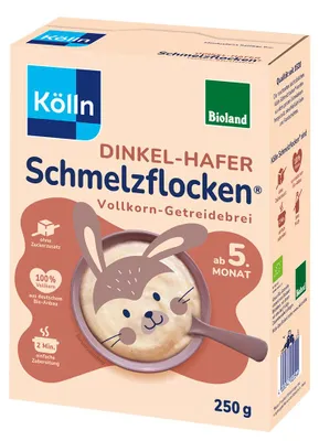 Produktbild von Kölln Dinkel-Hafer Schmelzflocken®, 6x250g