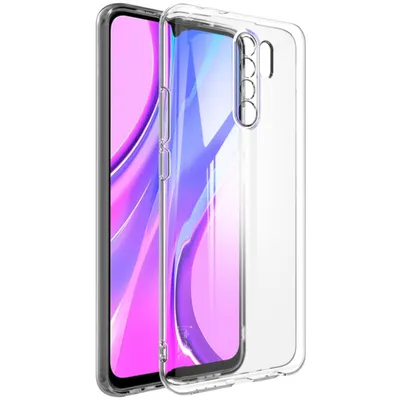 Zdjęcie produktu dla Etui na telefon Xiaomi Redmi 9 Silicone Case Cover Transparent