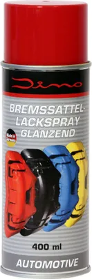 Produktbild von Dino Bremssattellack Lack rot 1K glänzend Lackspray Bremstrommel 400ml Bremse