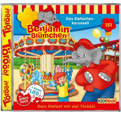 Produktbild von Benjamin Blümchen - Elefantenkarussell CD, Folge 151