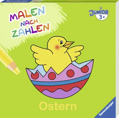 Immagine prodotto di Malen nach Zahlen junior: Ostern