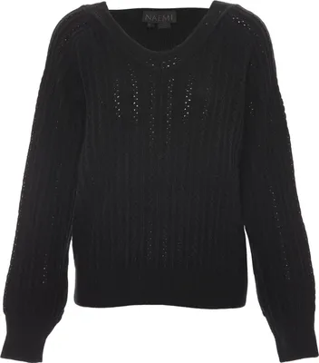 Produktbild von NAEMI damen pullover - schwarz, XL/XXL