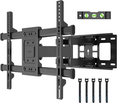 Image de Support mural pour téléviseur de 32 à 85 pouces - Capacité de 60 kg - Norme VESA 600x400 mm
