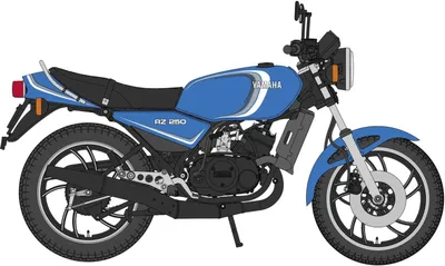 Modellbausatz Yamaha RZ250 Y.A.C. Limited 1:12