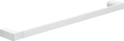 Produktbild von Mattweißer Badetuchhalter 60cm, Wandmontage | Giacinto