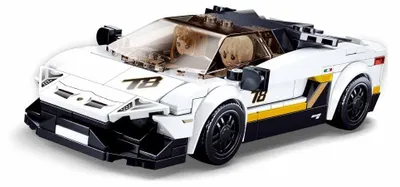 Produktbild von Sluban Steckbausteine ModelBricks – Rennwagen, 276 Teile