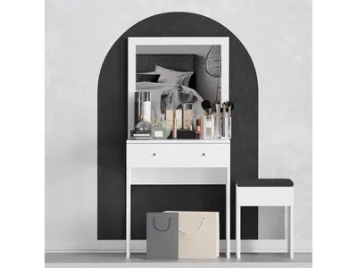 Obrázok produktu pre Skye Decor, Toaletný stolík - Felicite (biela)