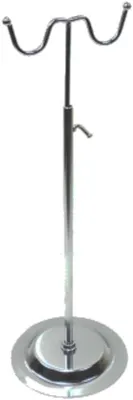 Produktbild von Famanu Handtaschenhalter - Ausziehbar, Höhenverstellbar, Silber - 50-75 cm