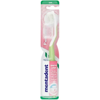 Produktbild von Mentadent Soft Sensitive Expert Zahnbü rste 1Un