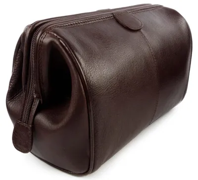 Zdjęcie produktu dla Elegancka kosmetyczka męska, wykonana z wysokiej jakości skóry
