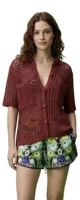 Obrázok produktu pre Zara – Dámske šortky, krátke šortky so šnúrkou, ľahké, veľkosť XS