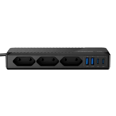 Obrázok produktu pre Cubenest PD GaN PowerStrip SlimLine 7 v 1 s predĺženým káblom USB, 33 W