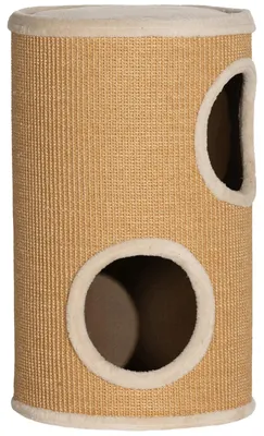 Produktbild von Katzenbaum, Doppelter Stock, Sisal Kratzbaum, GELB
