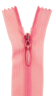 50 Reißverschlüsse spiral verdeckt, 18cm, unteilbar, unsichtbar, rosa