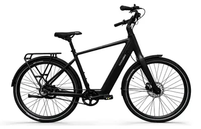 Productafbeelding van Tomos EB 03 - Elektrische Fiets - 28 inch - 250W motor - Actieradius tot 70 km - Hydraulische schijfremmen - 360Wh accu - Zwart Mat