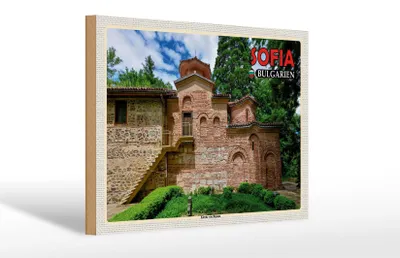 Produktbild von Holzschild Reise 30x20cm Sofia Bulgarien Kirche von Bojana