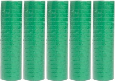 Produktbild von 5 Rollen Papier Luftschlangen grün | schwer entflammbar