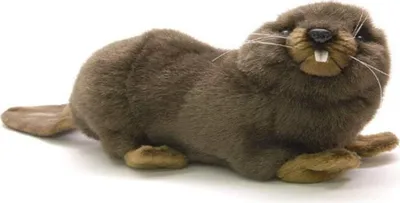 Immagine prodotto di Hansa Toy 3838 Castoro sdraiato 30 cm peluche di peluche