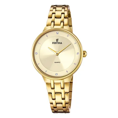 Produktbild von Festina Damenuhr F20601-2 CYRKONIE gold