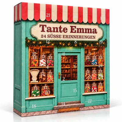 Produktbild von C&T Tante Emma Adventskalender 2026 – 24 Süßigkeiten & Klassiker
