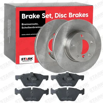 Produktbild von STARK Bremsen Set Vorne Bremsscheiben und Beläge für BMW 3 Touring (E91) 300mm