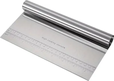 Obrázek produktu pro Špachtle, škrabka na dorty a koláče 22 cm, špachtle s měřítkem
