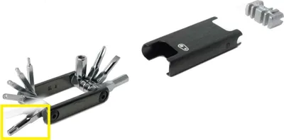 Produktbild von Crankbrothers Bit, F10/F15 Tool, T-25