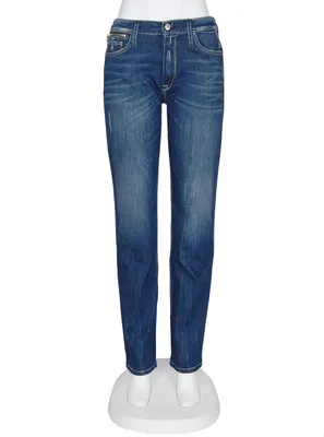 Produktbild von Replay Damen Marken-Jeans 'JODEY', dark indigo, 32 inch, Größe:28