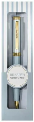 Zdjęcie produktu dla Długopis prezentowy Be happy! - Be-Happy Gifts