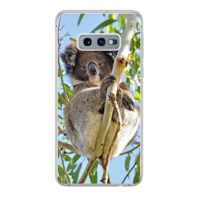 Produktbild von MuchoWow® Handyhülle Schutzhülle Hülle für Samsung Galaxy S10e Koala - Luft - Kinder - Jungen - Mädchen Silikon Softcase Handy Hülle - Handy