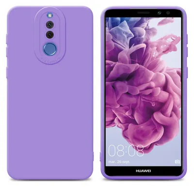 Obrázek produktu pro Cadorabo pouzdro pro Huawei MATE 10 LITE Protective Cover in Purple TPU Silicone Case Cover