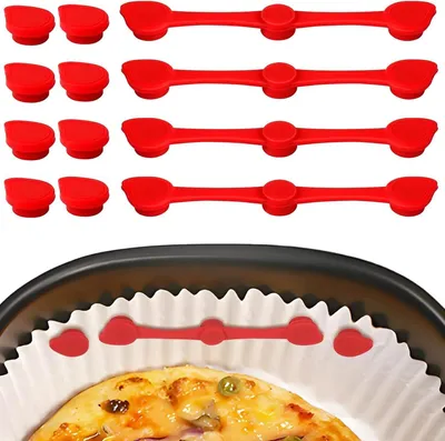 Produktbild von Luftfritteusen-Magnete aus Silikon, 12 Stück, zur sicheren Befestigung