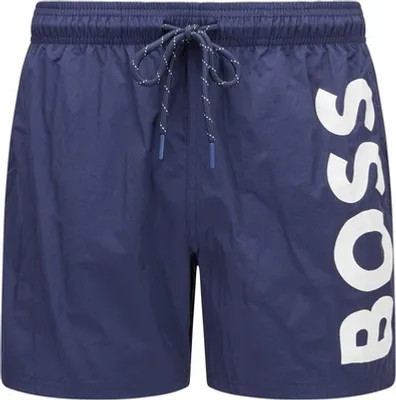 Produktbild von Hugo Boss BOSS Herren Octopus Badeshorts aus Funktionsgewebe mit Logo-Print uni 1452-84-00018