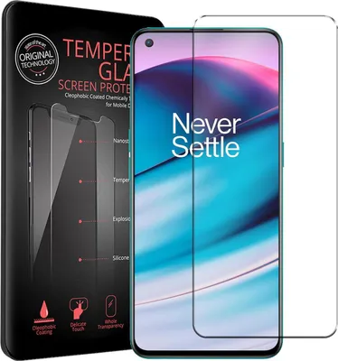 Produktbild von 2x Conie Glasfolie für OnePlus Nord CE 5G Displayschutz Folie Panzer Glas Premium Schutzfolie Set Blasenfrei