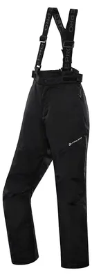 Productafbeelding van Alpine Pro Osago broek, zwart, voor jongens en meisjes, maat 104-110 cm