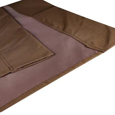 Produktbild von Ersatz-Bezug Doppel-Sonnenliege Stoffbezug Gartenliege XXL Duo-Relaxliege Braun
