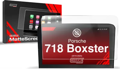 Immagine prodotto di Pellicola espositiva opaca per Porsche 718 Boxster 7" (2016-2025), Grizz Protector