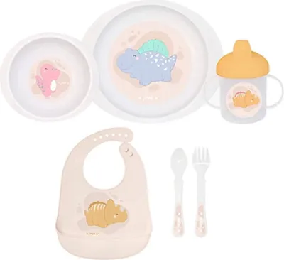 Produktbild von Saro Geschirr Happy Dinos 6-teilig
