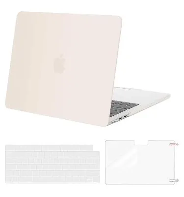 Zdjęcie produktu dla Etui macbook air 13 6 cala M4 M3 M2 skóra twarda ochrona laptop