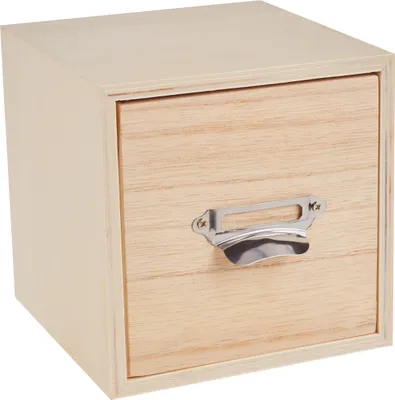 Produktbild von VBS Schubladenbox "Würfel"