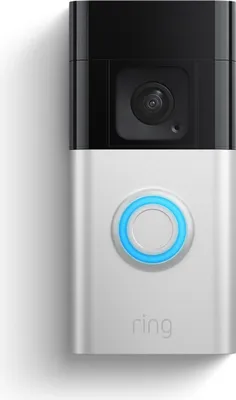 Produktbild von Battery Doorbell Plus, Silber Türklingel mit Kamera