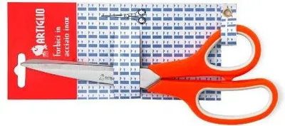 Produktbild von Artiglio 4365T, Erwachsener, Gerader Schnitt, Einzelbild, Orange, Edelstahl, Weiß, Stahl, Universal