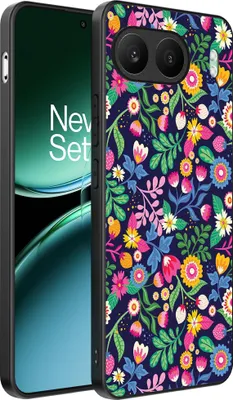 Produktbild von Smartphonica Telefon Fall geeignet für OnePlus Nord 4 mit Blumendruck - TPU zurück Abdeckung Fall Blumendesign