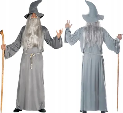 Obrázok produktu pre Stredoveký kostým čarodejníka, veľkosť:L